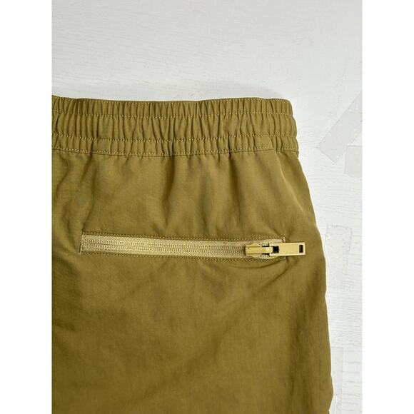 COS Swim Shorts Olive Green Elastic Waist Adjustable Straps Stretch Small - Picture 5 of 10